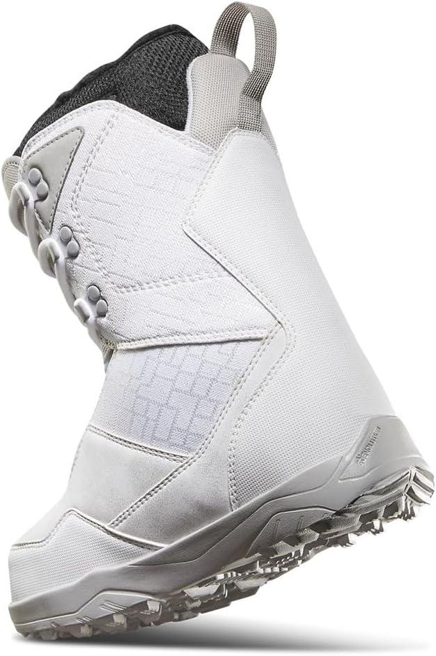 image:imageThirtyTwo Lashed Double Boa Snowboard Boots Snowboard Boots with DualZone Lacing amp Grippy OutsoleWhite 2022