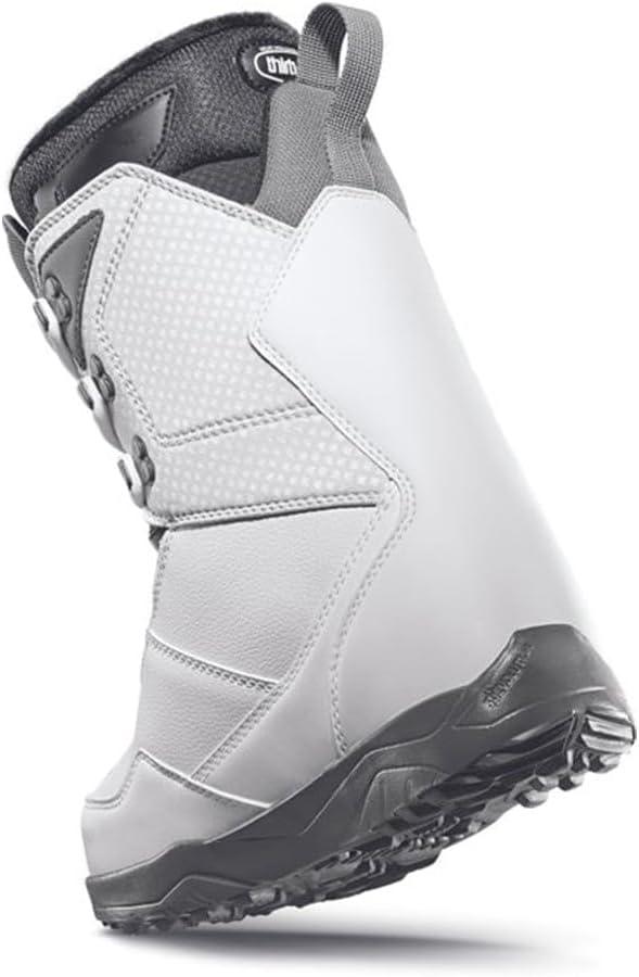 image:imageThirtyTwo Lashed Double Boa Snowboard Boots Snowboard Boots with DualZone Lacing amp Grippy OutsoleWhiteGrey 2024