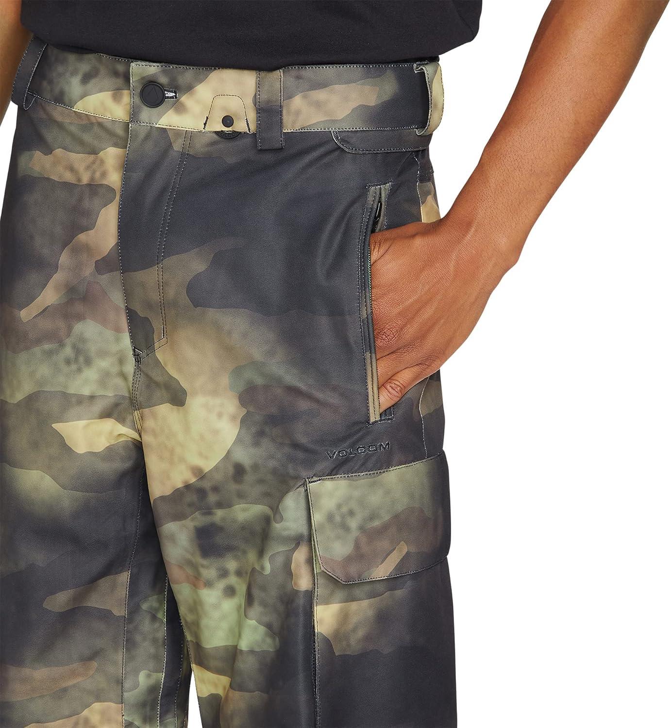 image:imageVolcom Mens VCO Hunter Cargo Snowboard PantsCamouflage S3