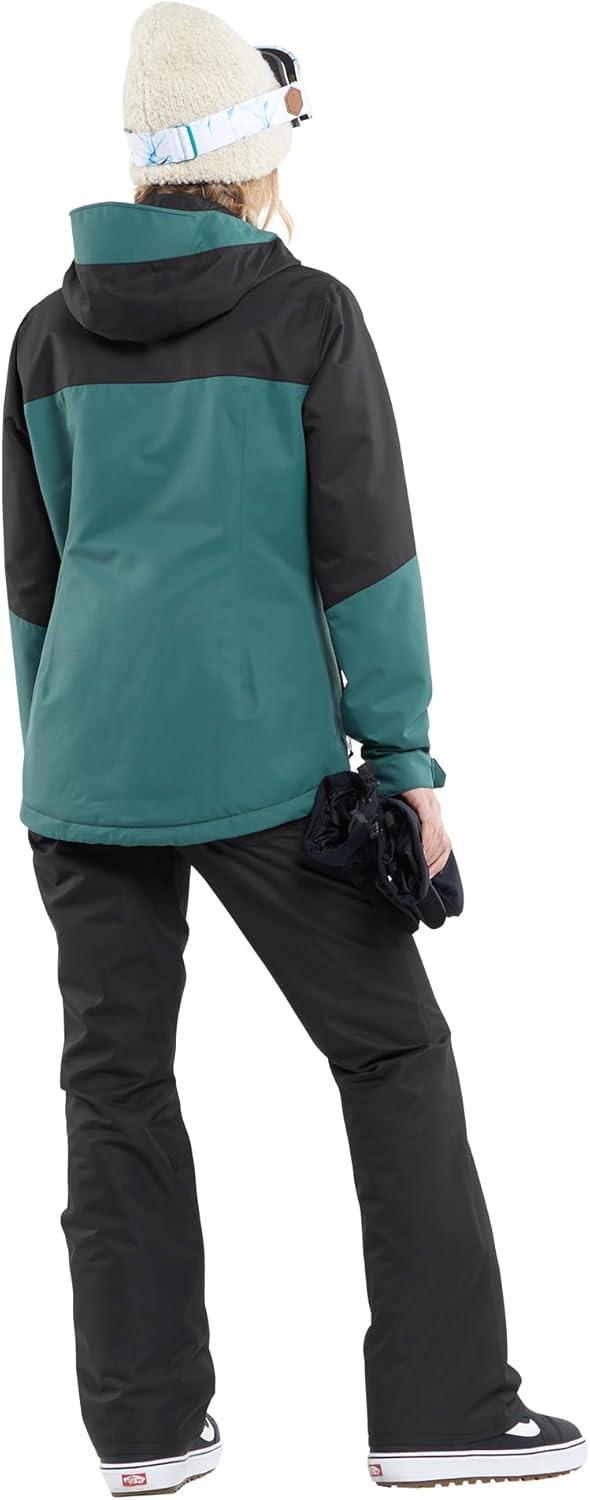 image:imageVolcom Womens Bolt Insulated Snowboard Ski Winter Hooded JacketBalsam S4