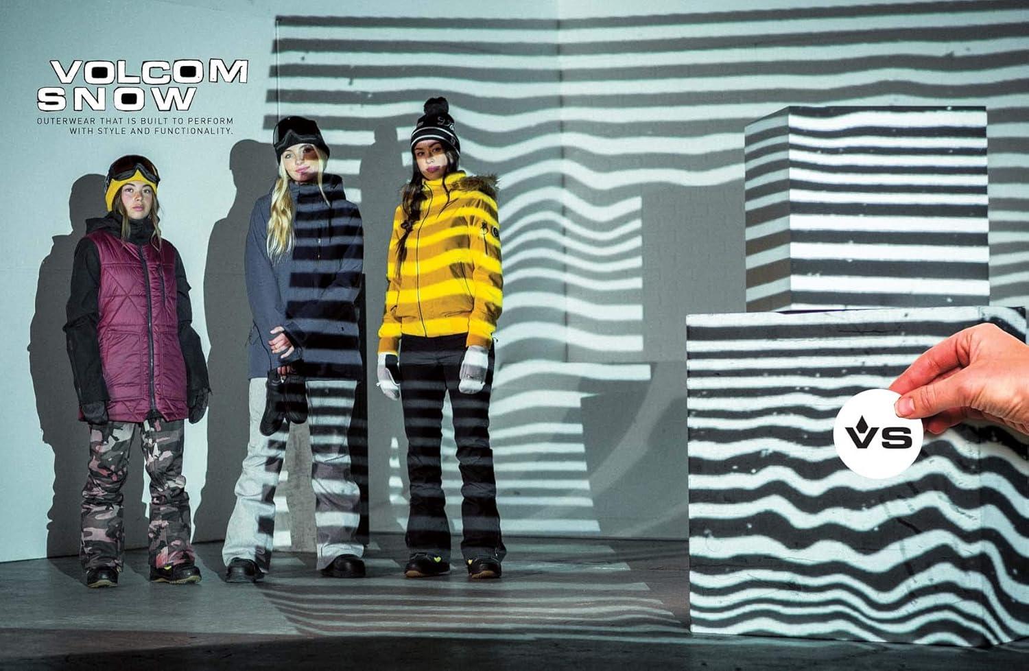 image:imageVolcom Womens Shadow Insulated Snowboard Ski Winter Hooded JacketWashed Blue