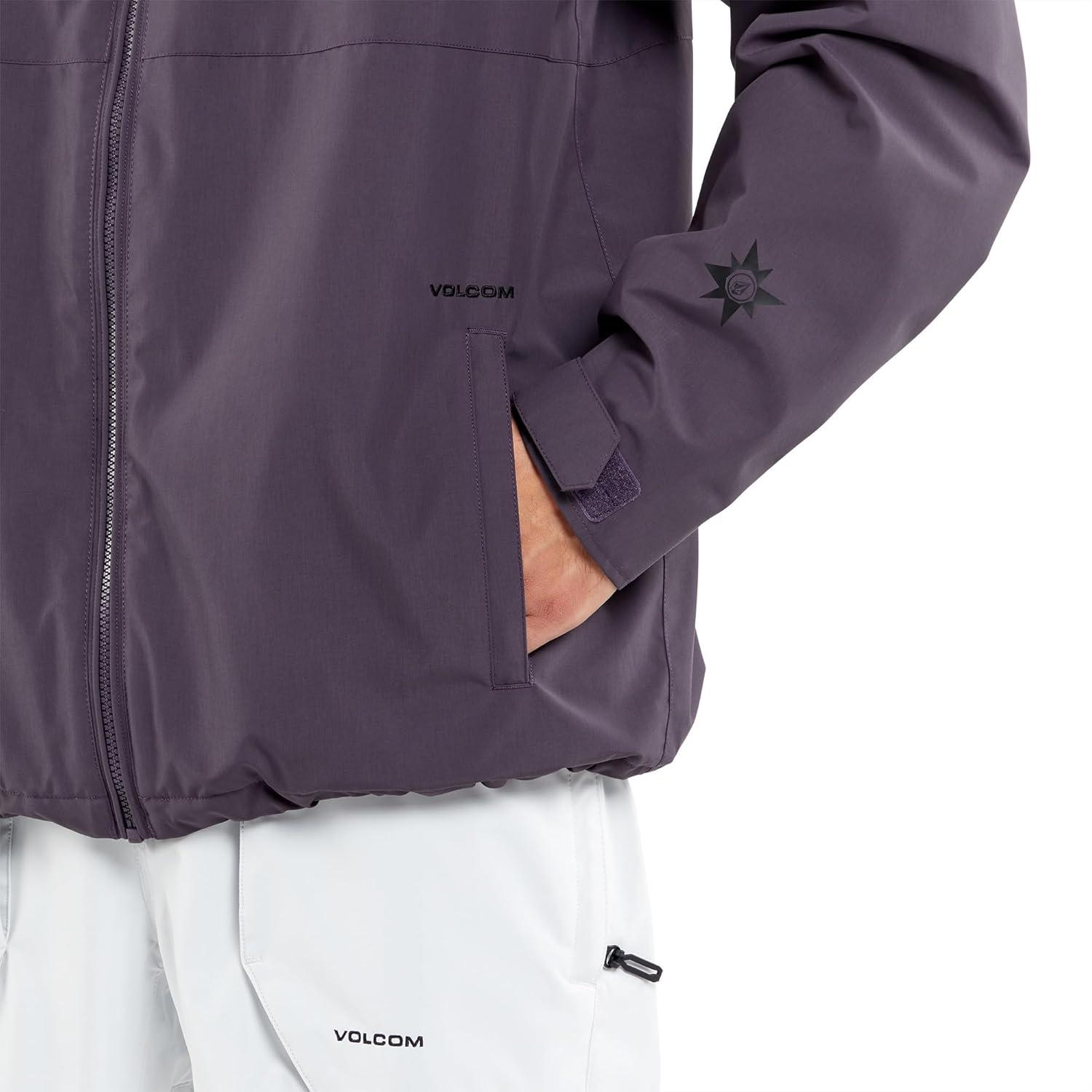 image:imageVolcom mens 2836 Insulated Snowboard JacketPurple