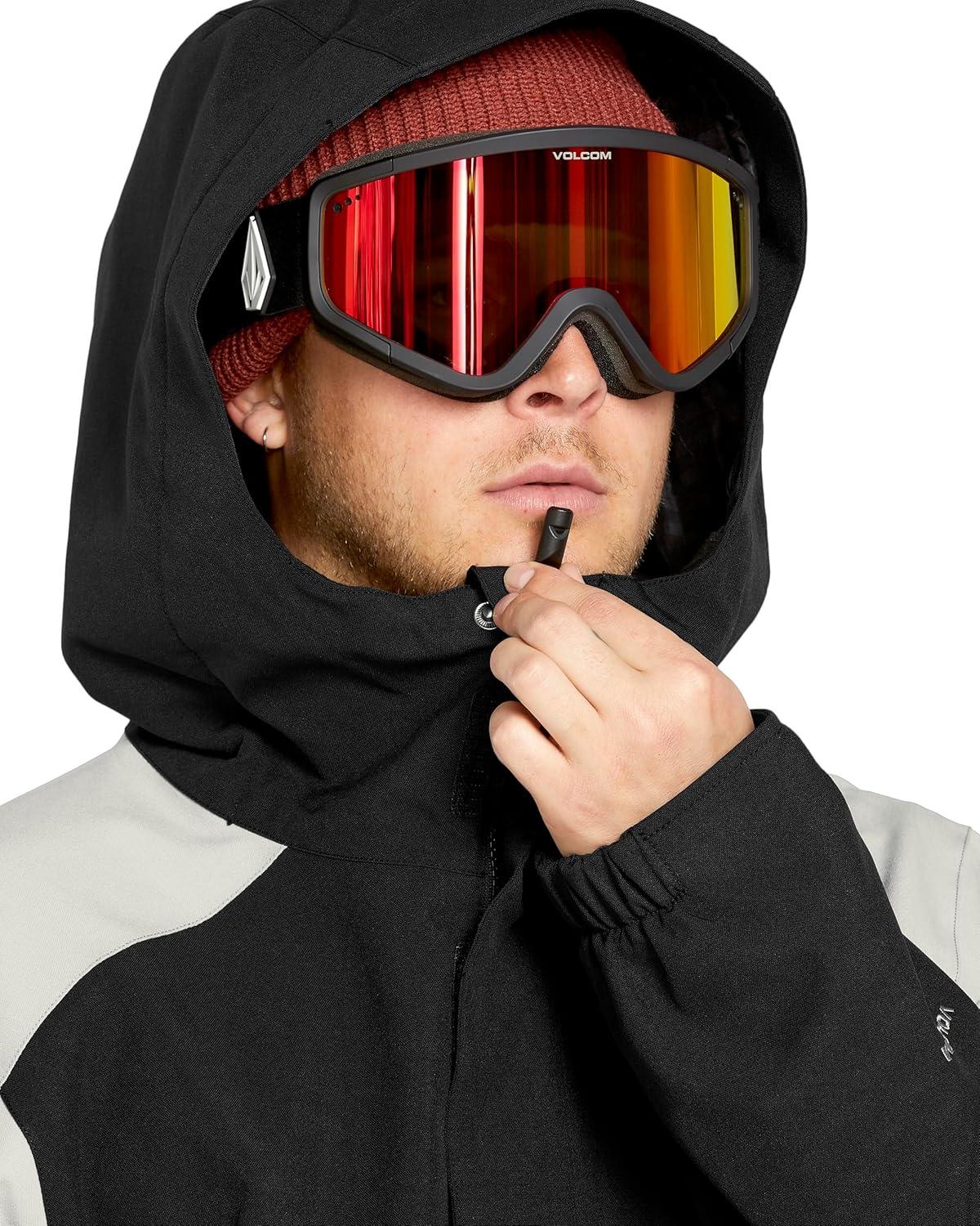 image:imageVolcom mens Brighton Hooded Snowboard Ski Winter JacketChestnut Brown