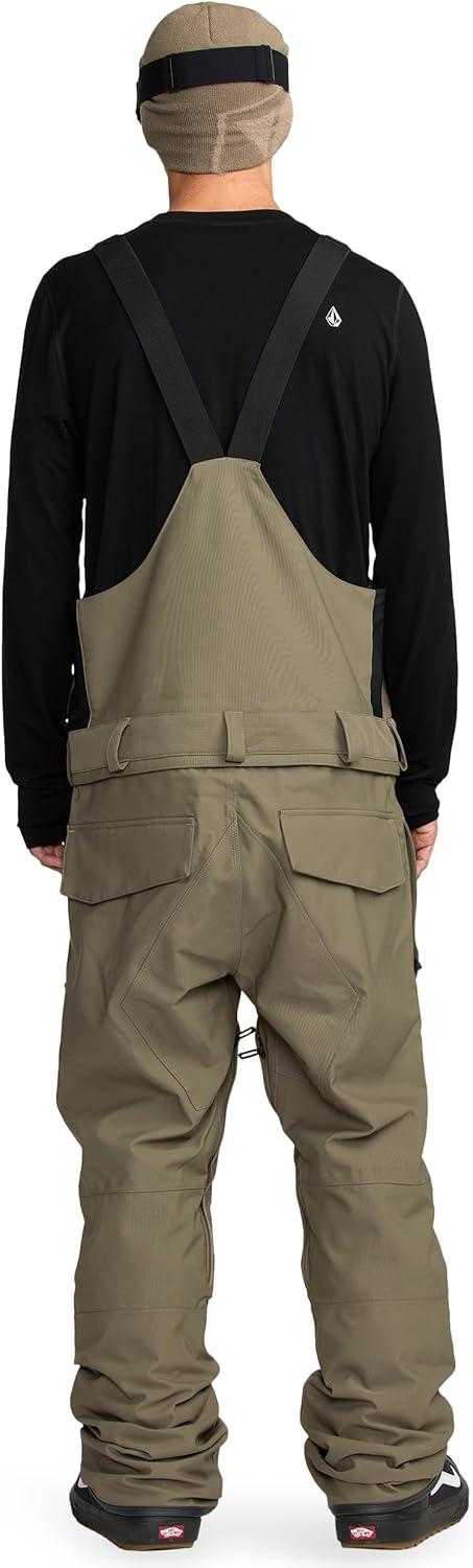 image:imageVolcom mens Roan Bib Overall Snowboard PantMilitary