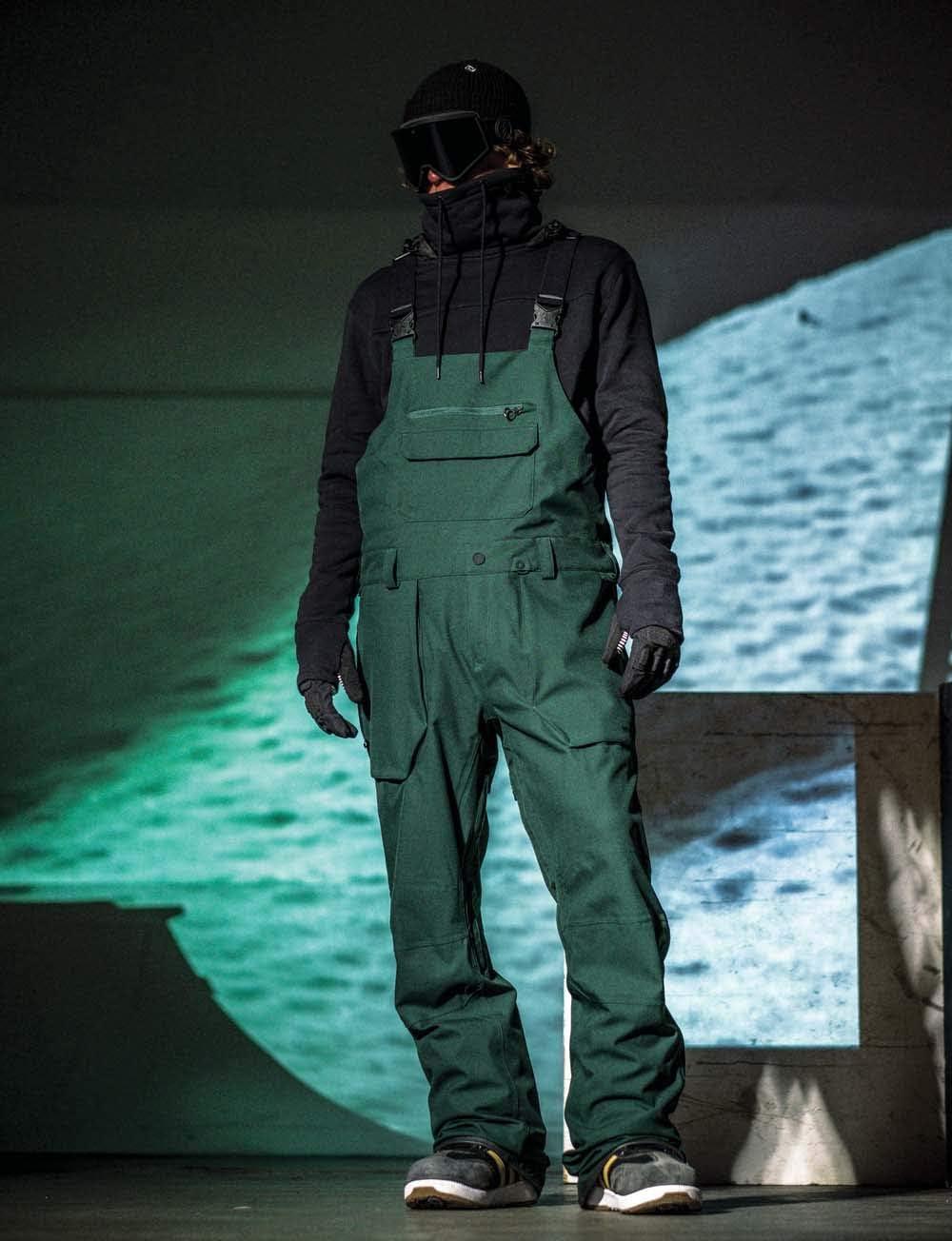 image:imageVolcom mens Roan Bib Overall Snowboard PantTeak