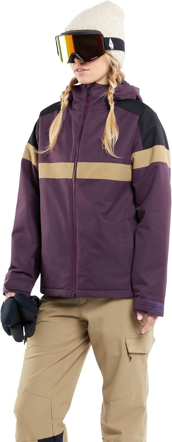 image:imageVolcom womens Lindy Insulated Snowboard Ski JacketBlackberry S4