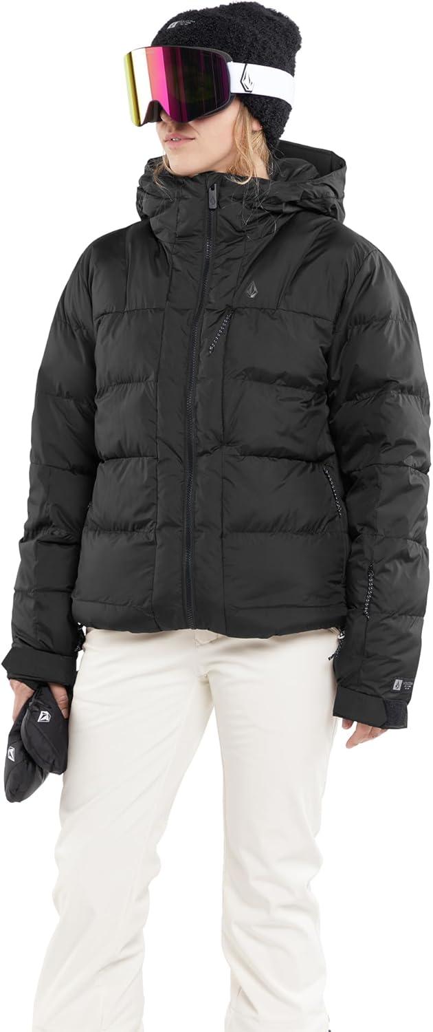 image:imageVolcom womens Puffleup Snowboard Ski Puffer Winter JacketBlack S4