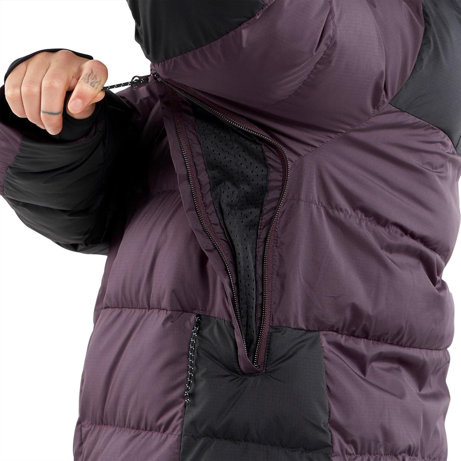 image:imageVolcom womens Puffleup Snowboard Ski Puffer Winter JacketBlackberry S4