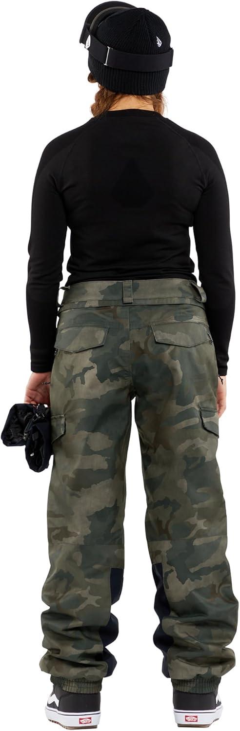 image:imageVolcom womens Wildling Snowboard Ski PantCloudwash Camo S4