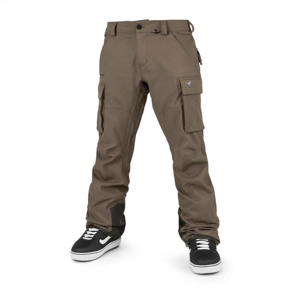 image:imageVolcom Mens Articulated Modern Fit Snowboard PantTeak S4