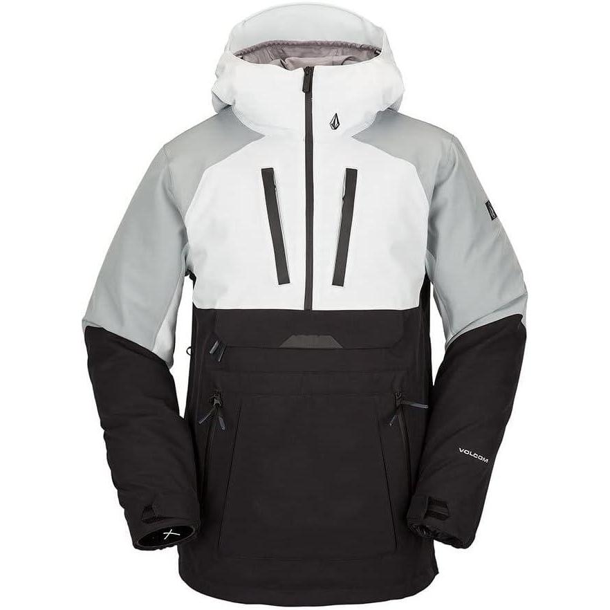 image:imageVolcom Mens Brighton Pullover Anarok Hooded Snowboard JacketSky