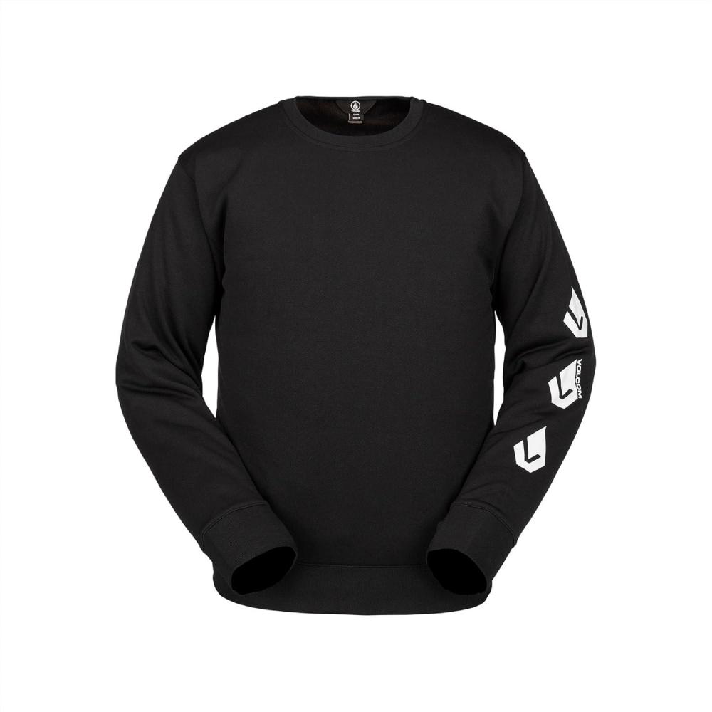 image:imageVolcom Mens Core Hydro Crew Snowboard Ski Fleece SweatshirtBlack S4