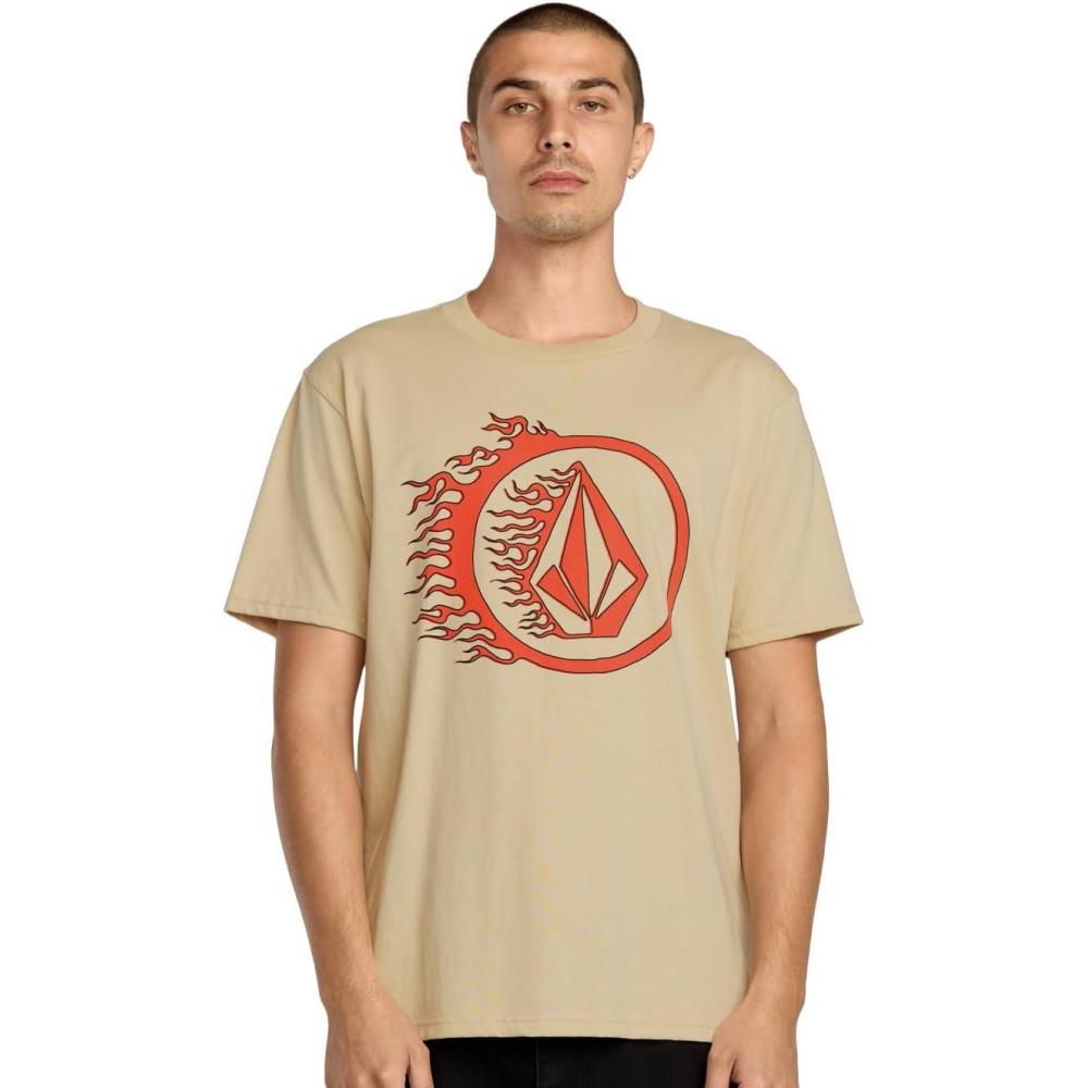 image:imageVolcom Mens Crisp Stone SSTLight Beige