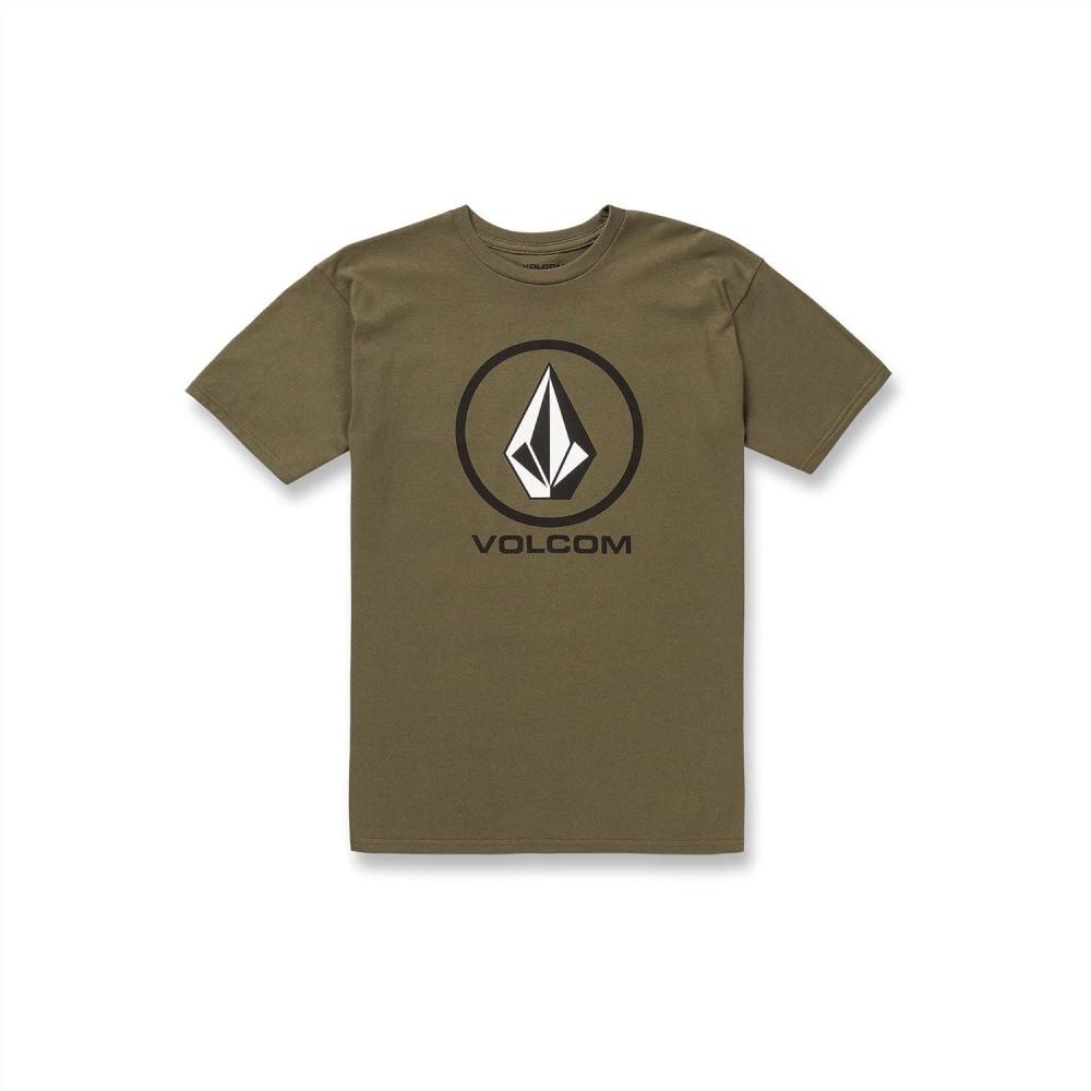 image:imageVolcom Mens Crisp Stone SSTMilitary