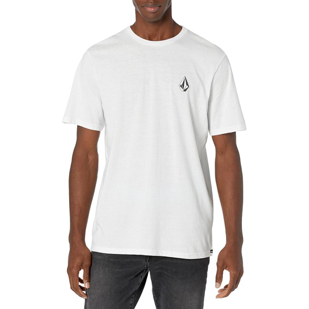image:imageVolcom Mens Deadly Stone Modern Fit Short Sleeve TeeIconic White