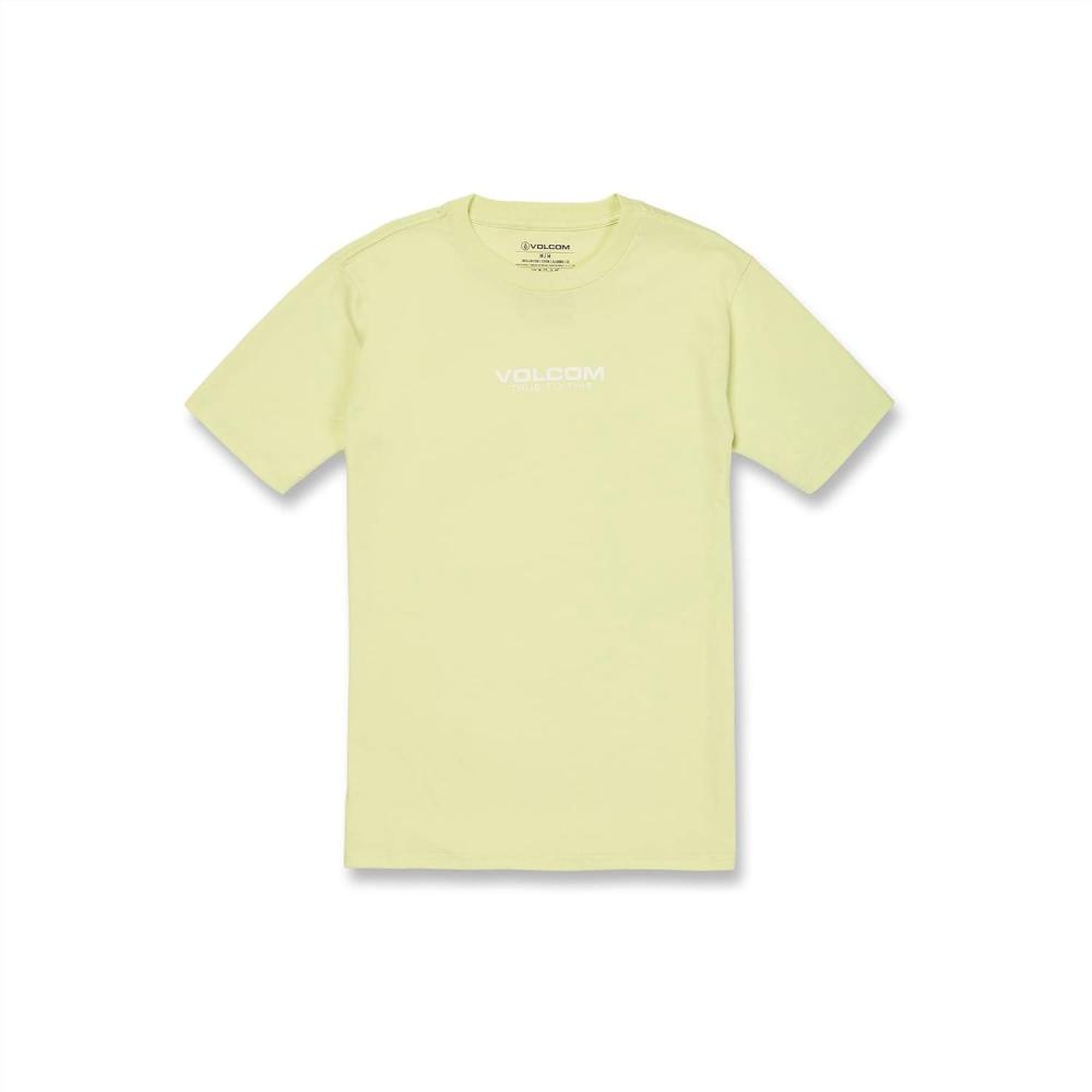 image:imageVolcom Mens Euro Logo Short Sleeve TeeShadow Lime