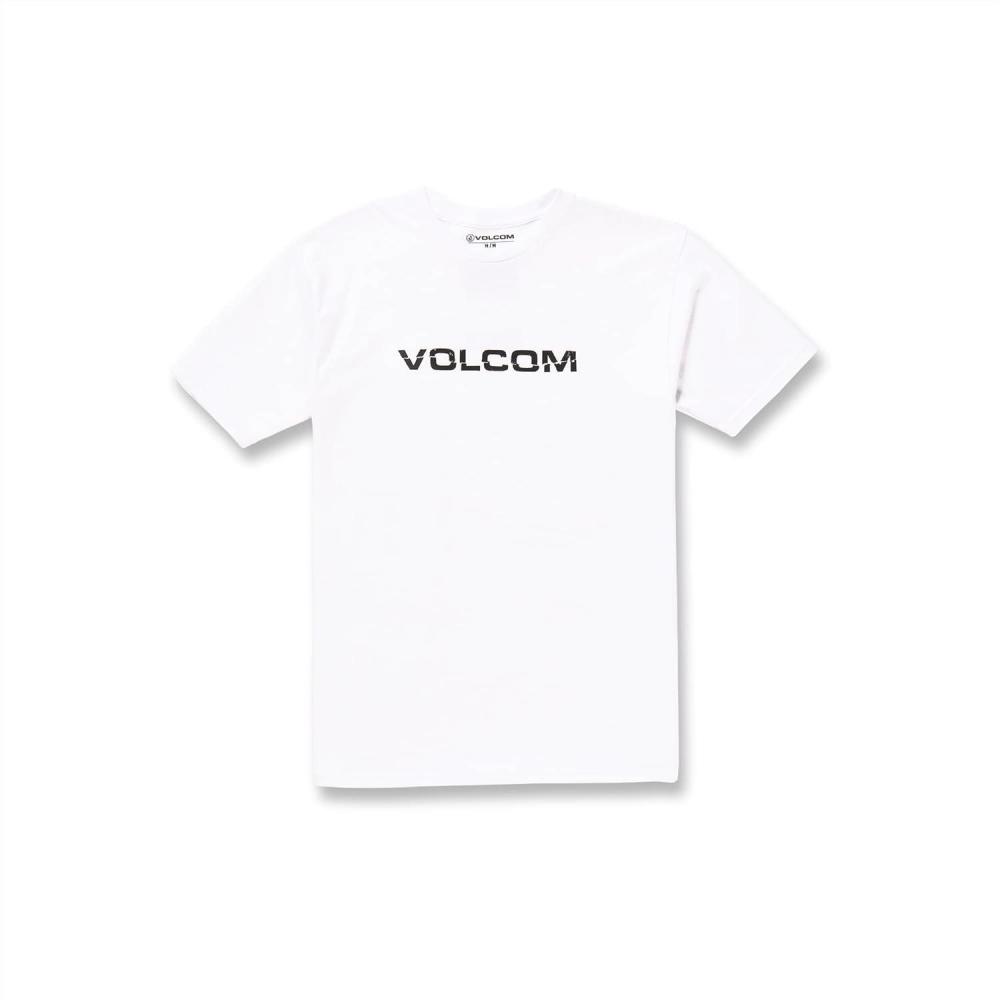 image:imageVolcom Mens Euro Logo Short Sleeve TeeWhite Ripper