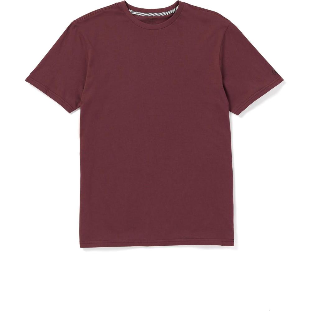 image:imageVolcom Mens Solid Short Sleeve TeeMerlot