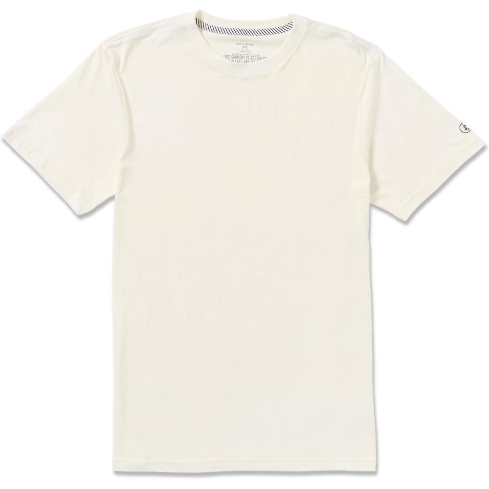 image:imageVolcom Mens Solid Short Sleeve TeeOff White Solid