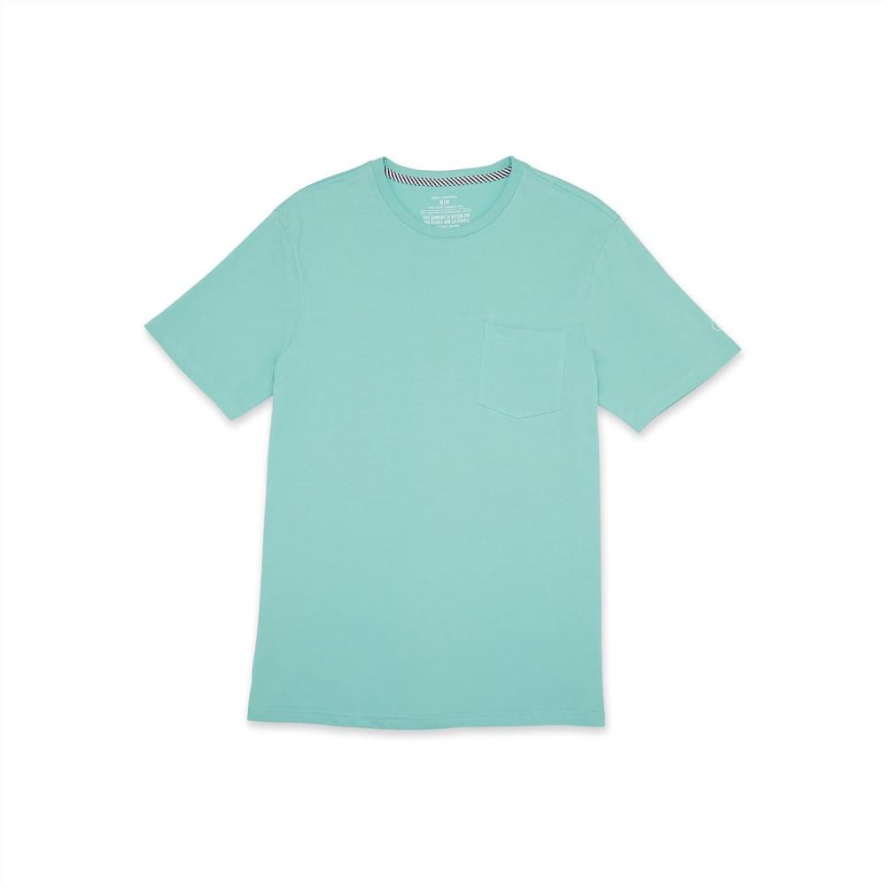 image:imageVolcom Mens Solid Stone Modern Fit Short Sleeve TeeIce