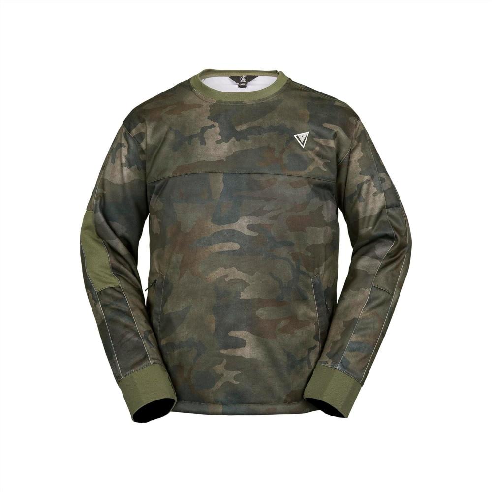 image:imageVolcom Mens Standard Hydro Crew Snowboard Ski FleeceIce S4