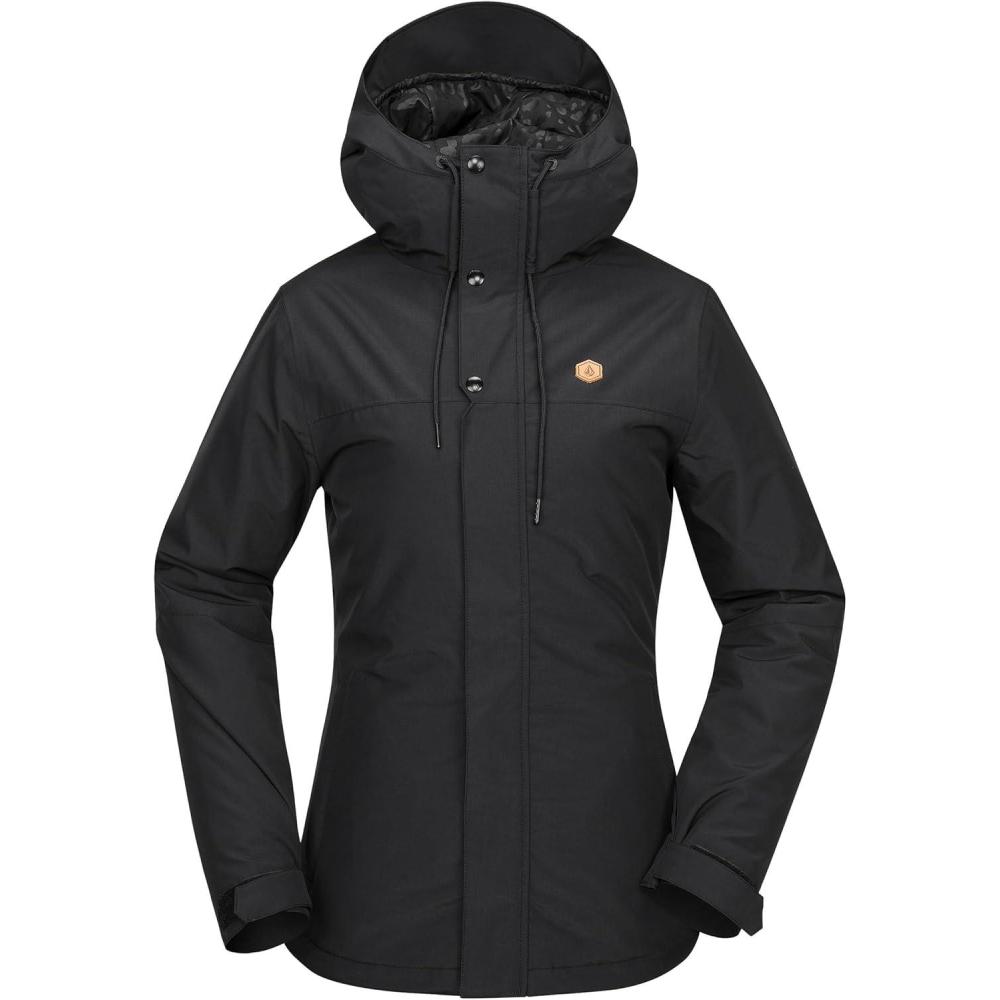 image:imageVolcom Womens Bolt Insulated Snowboard Ski Winter Hooded JacketBlack