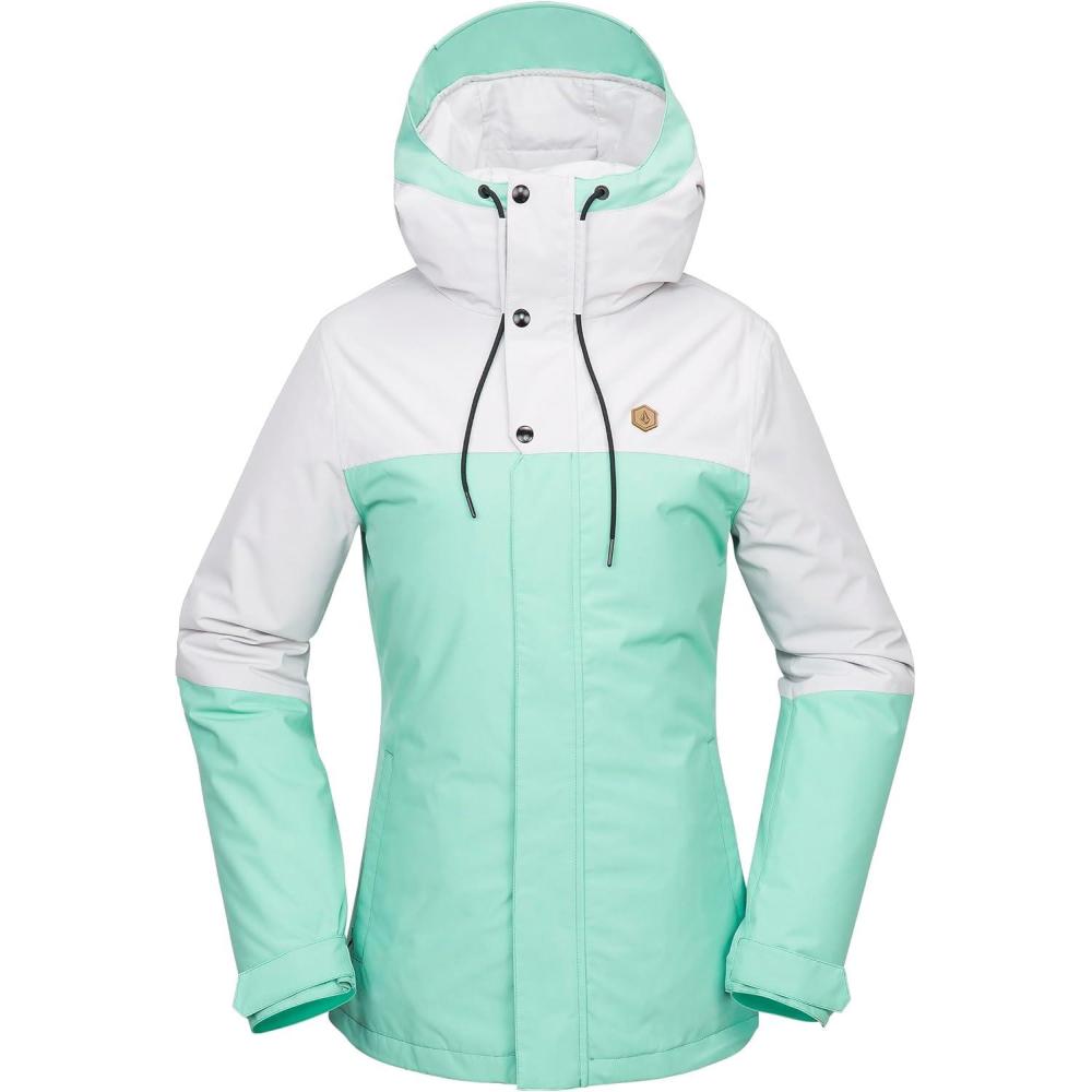 image:imageVolcom Womens Bolt Insulated Snowboard Ski Winter Hooded JacketWasabi