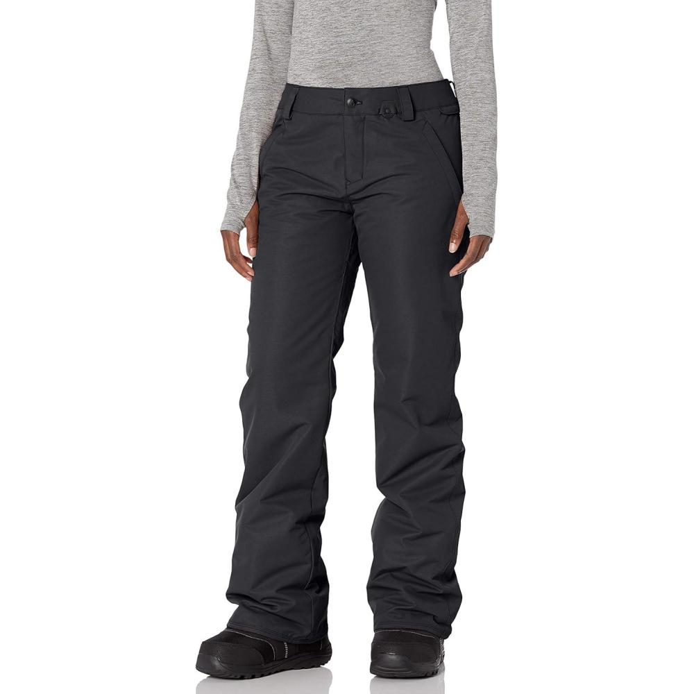 image:imageVolcom Womens Frochickie Insulated Lined Snow PantBlack 1