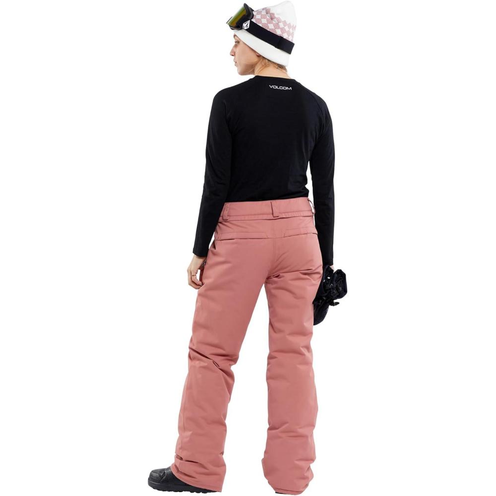 image:imageVolcom Womens Frochickie Insulated Lined Snow PantEarth Pink S4