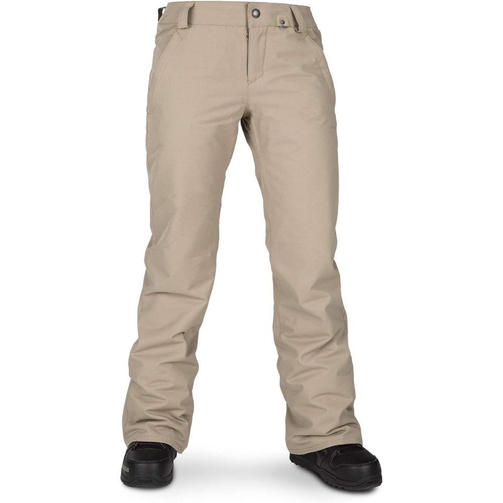 image:imageVolcom Womens Frochickie Insulated Lined Snow PantSand Brown