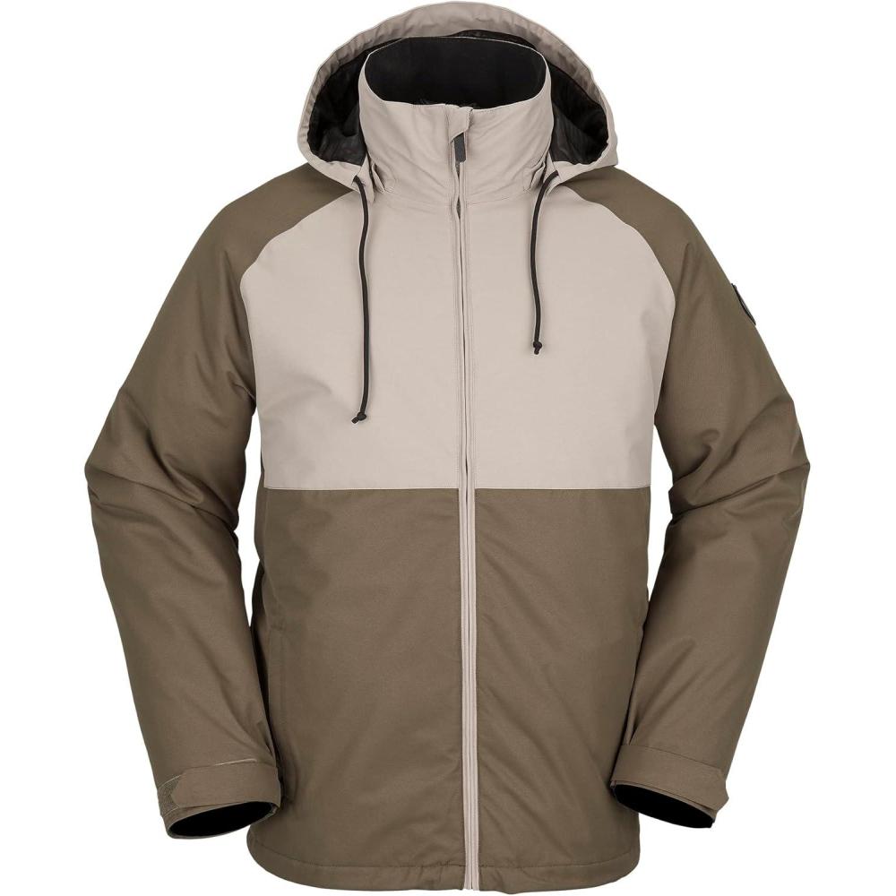 image:imageVolcom mens 2836 Insulated Snowboard JacketDark Teak