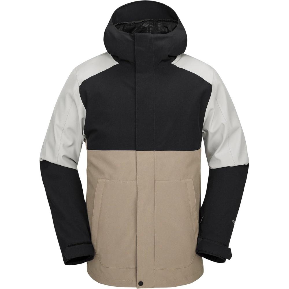 image:imageVolcom mens Brighton Hooded Snowboard Ski Winter JacketChestnut Brown