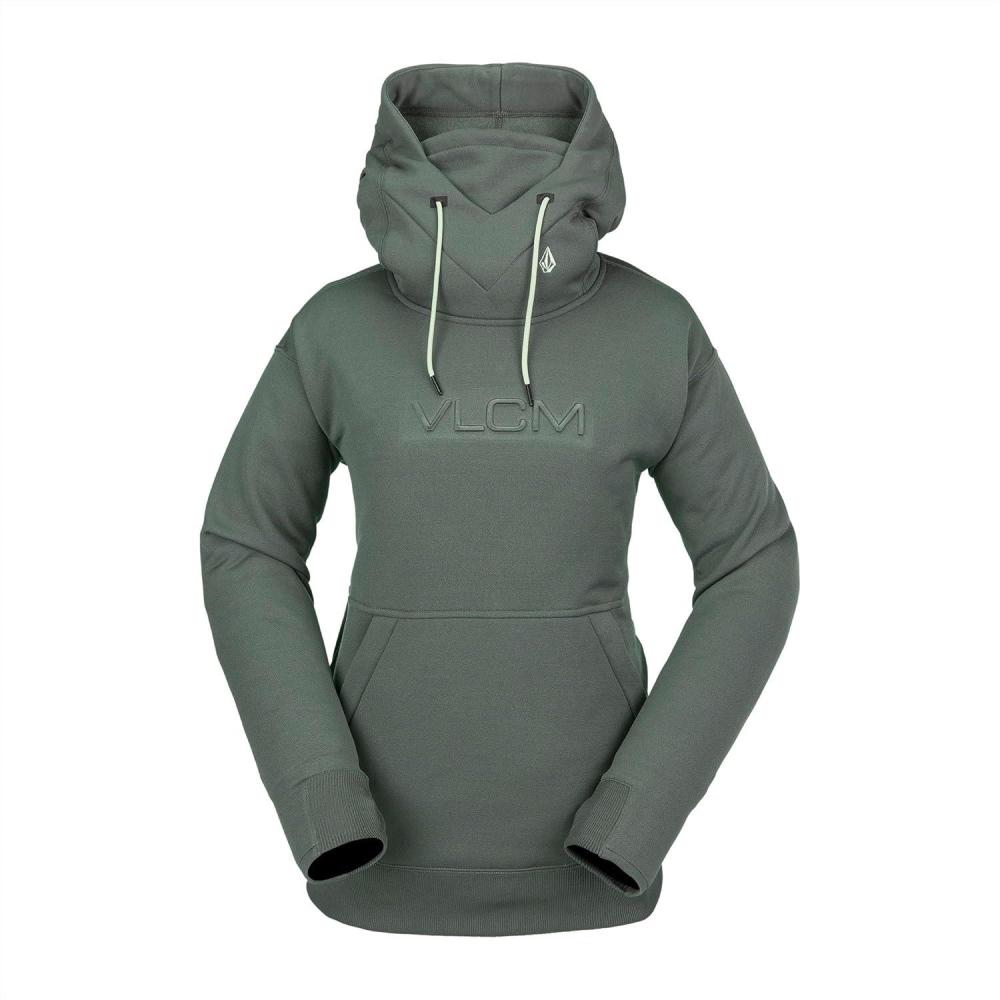 image:imageVolcom mens Hydro Hooded Fleece Riding HoodieEucalyptus S4