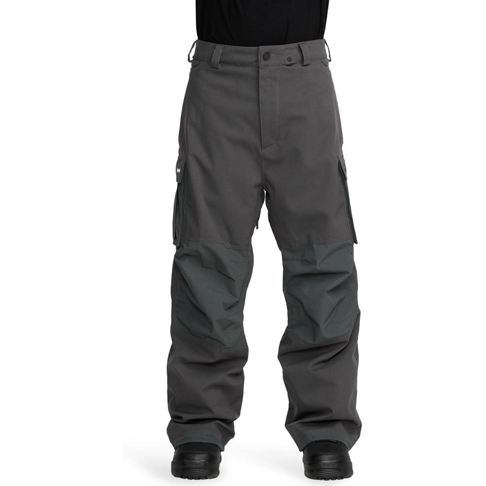 image:imageVolcom mens Nwrk Baggy Cargo Snowboard Ski PantDark Grey