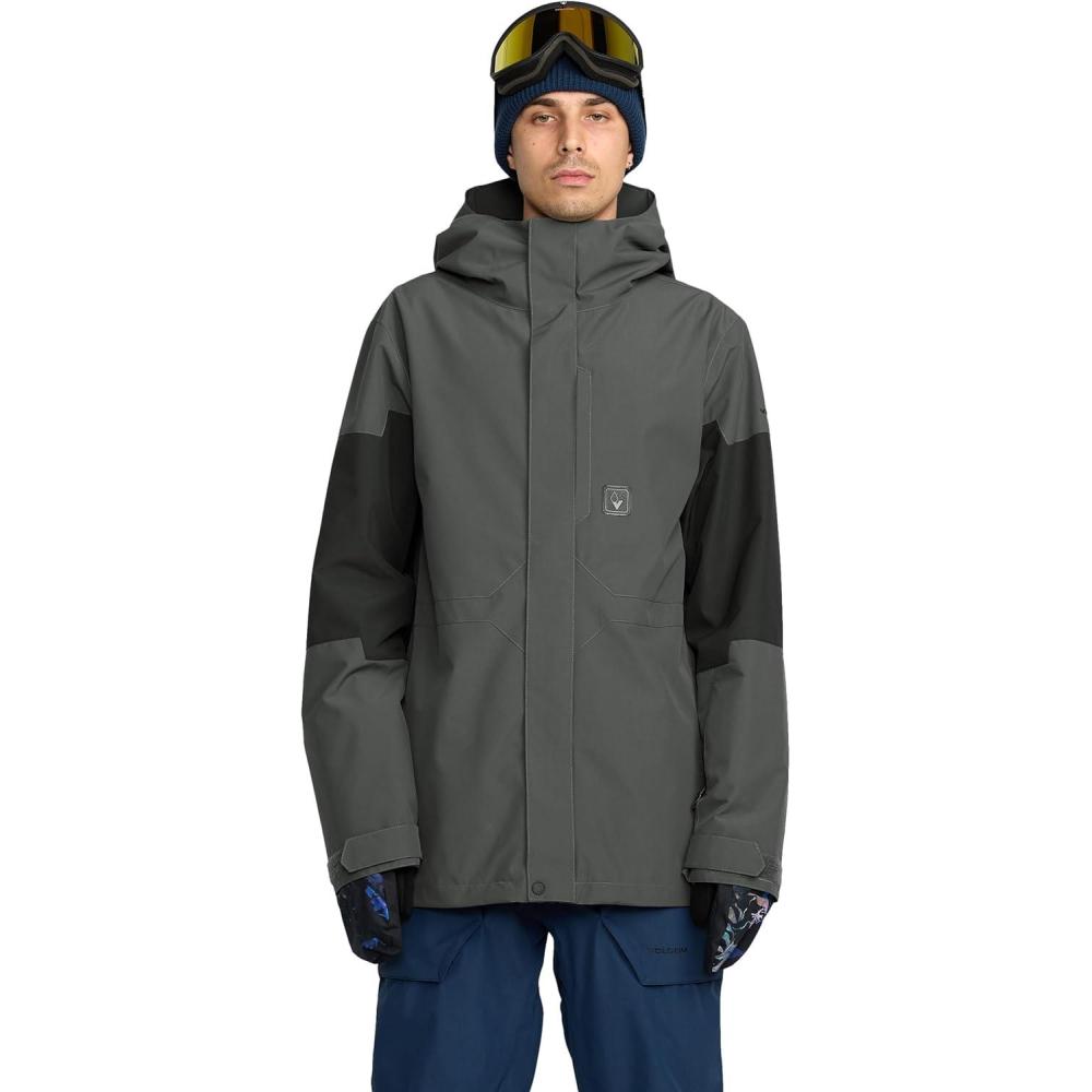 image:imageVolcom mens Primry Insulated Snowboard Winter Ski JacketDark Grey
