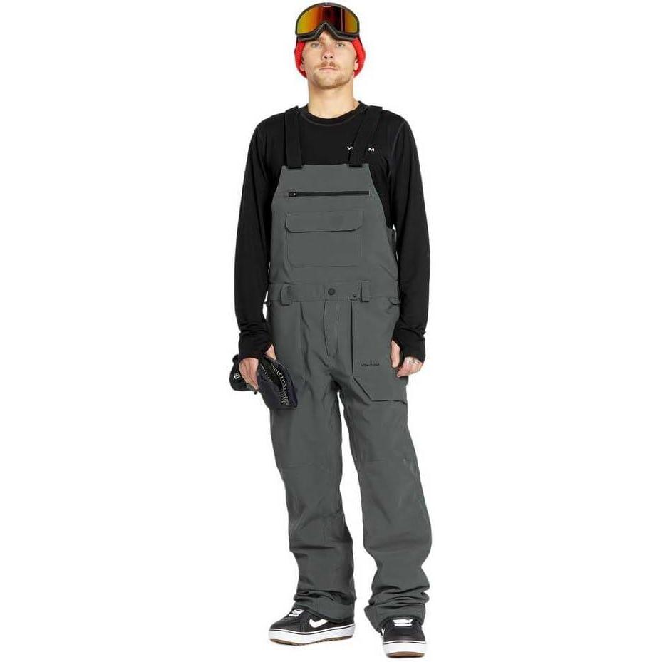image:imageVolcom mens Roan Bib Overall Snowboard PantCharcoal