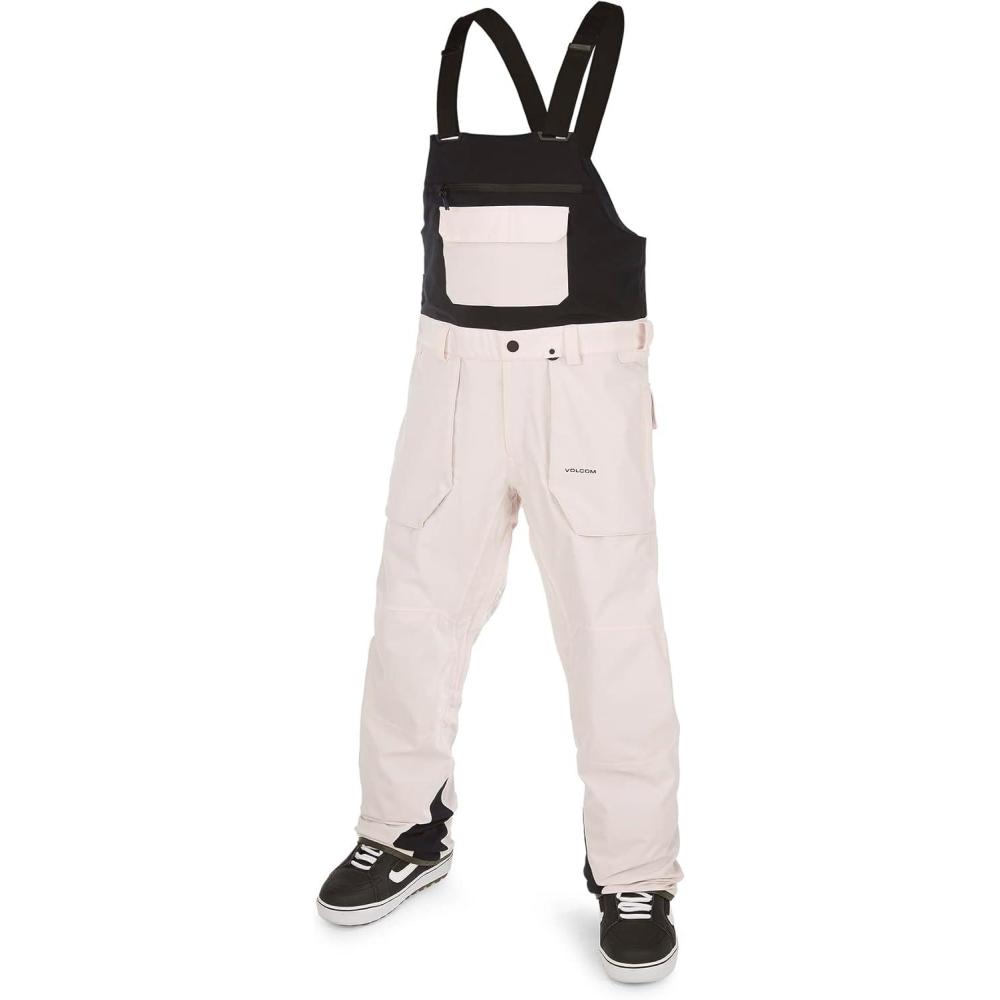 image:imageVolcom mens Roan Bib Overall Snowboard PantParty Pink