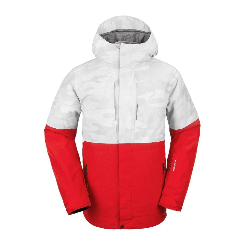 image:imageVolcom mens Vco Op Snowboard Ski Winter JacketWhite Camo S4