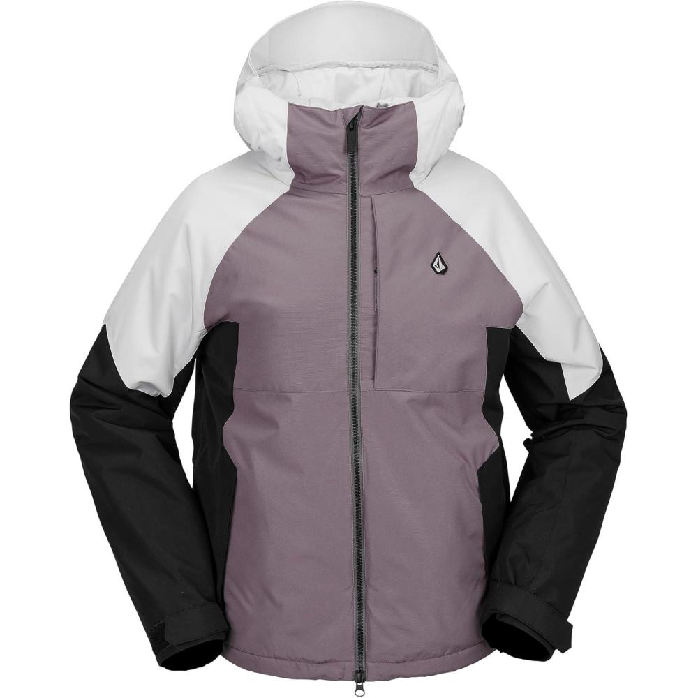 image:imageVolcom womens Agate Insulated Snowboard Ski Winter Snow JacketDusty Lavender