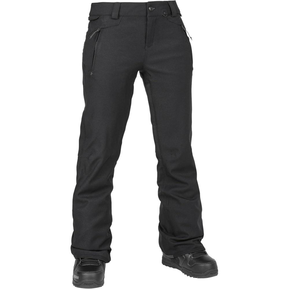 image:imageVolcom womens Genus Slim Fit Stretch Snowboard Ski PantBlack S5