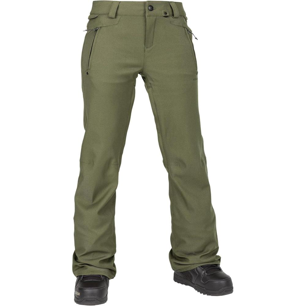 image:imageVolcom womens Genus Slim Fit Stretch Snowboard Ski PantIvy