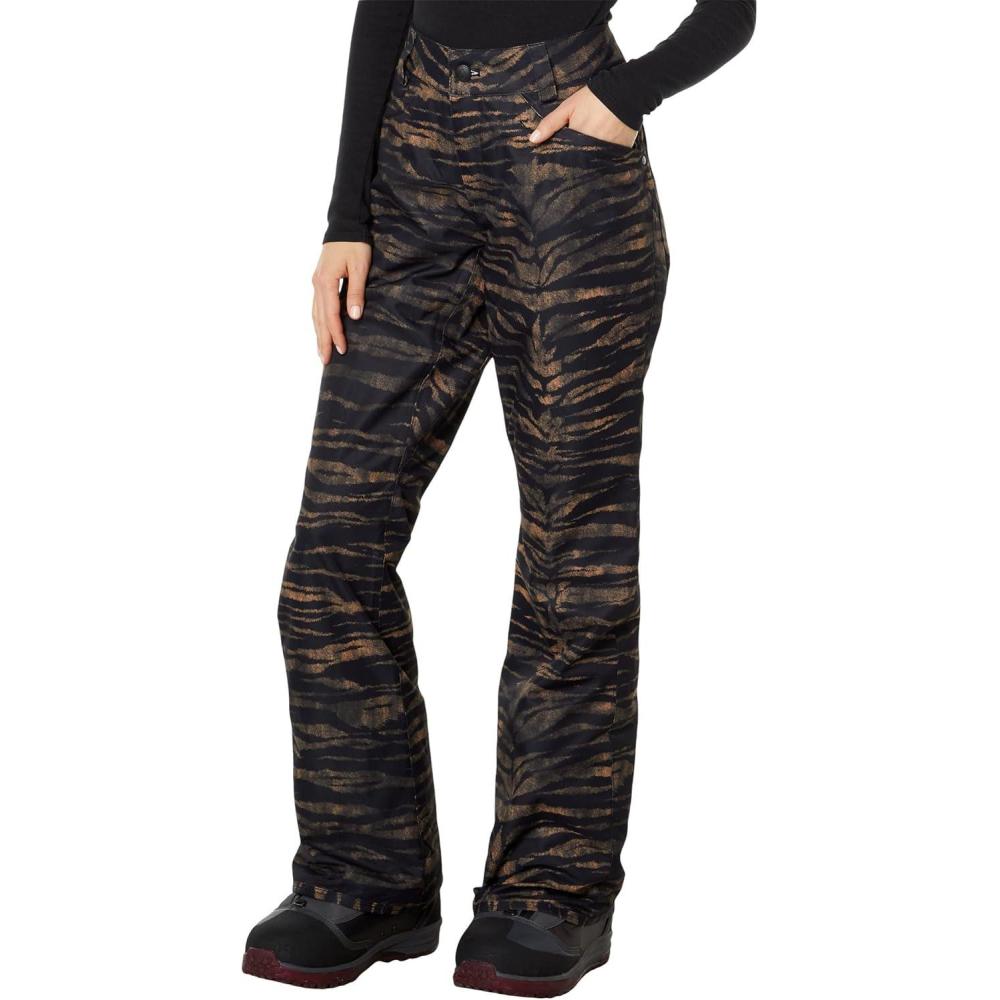 image:imageVolcom womens Hallen Modern Fit Snowbaord PantTiger Print S3