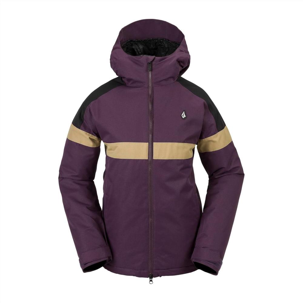 image:imageVolcom womens Lindy Insulated Snowboard Ski JacketBlackberry S4