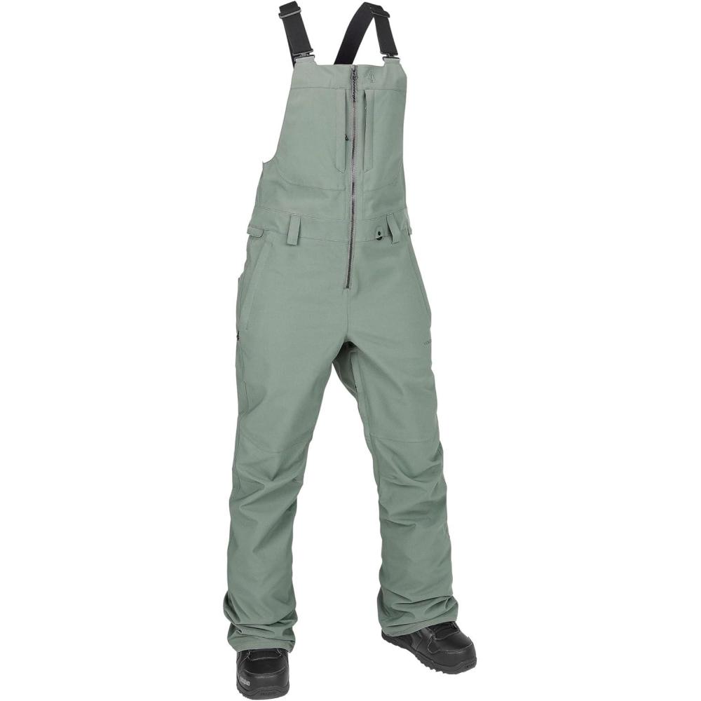 image:imageVolcom womens Swift Bib Overall SnowpantLichen Green S5