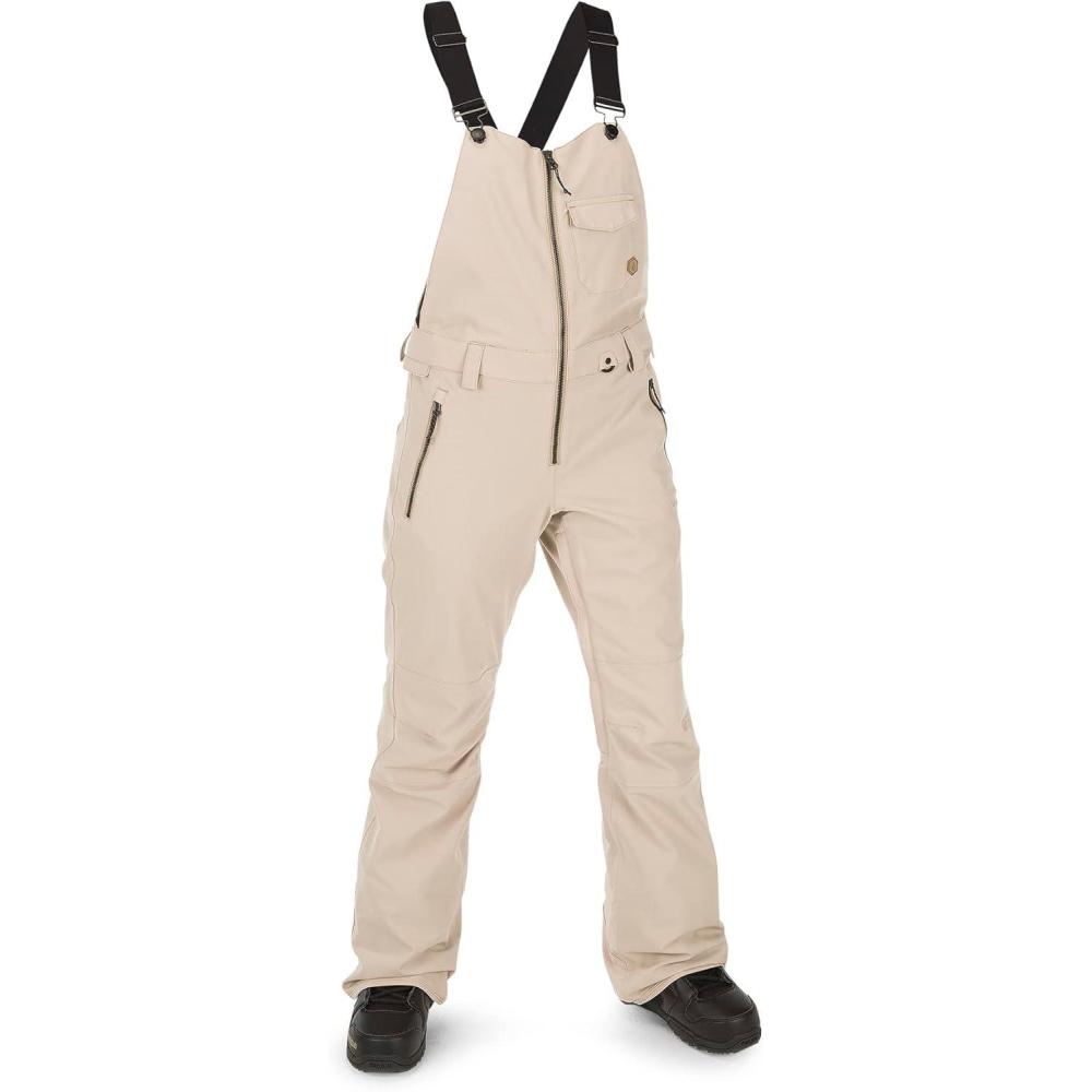 image:imageVolcom womens Swift Bib Overall SnowpantSand S3