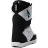 ThirtyTwo Lashed Double Boa Snowboard Boots – Snowboard Boots with Dual-Zone Lacing & Grippy Outsole(White/Black (Zeb Powell) 2024)