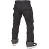 Volcom Men’s Articulated Modern Fit Snowboard Pant(Black S5)