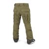 Volcom Men’s Articulated Modern Fit Snowboard Pant(Military S4)