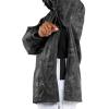 Volcom Men’s Brighton Pullover Anarok Hooded Snowboard Jacket(Black Camo)