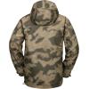 Volcom Men’s Brighton Pullover Anarok Hooded Snowboard Jacket(Camouflage)
